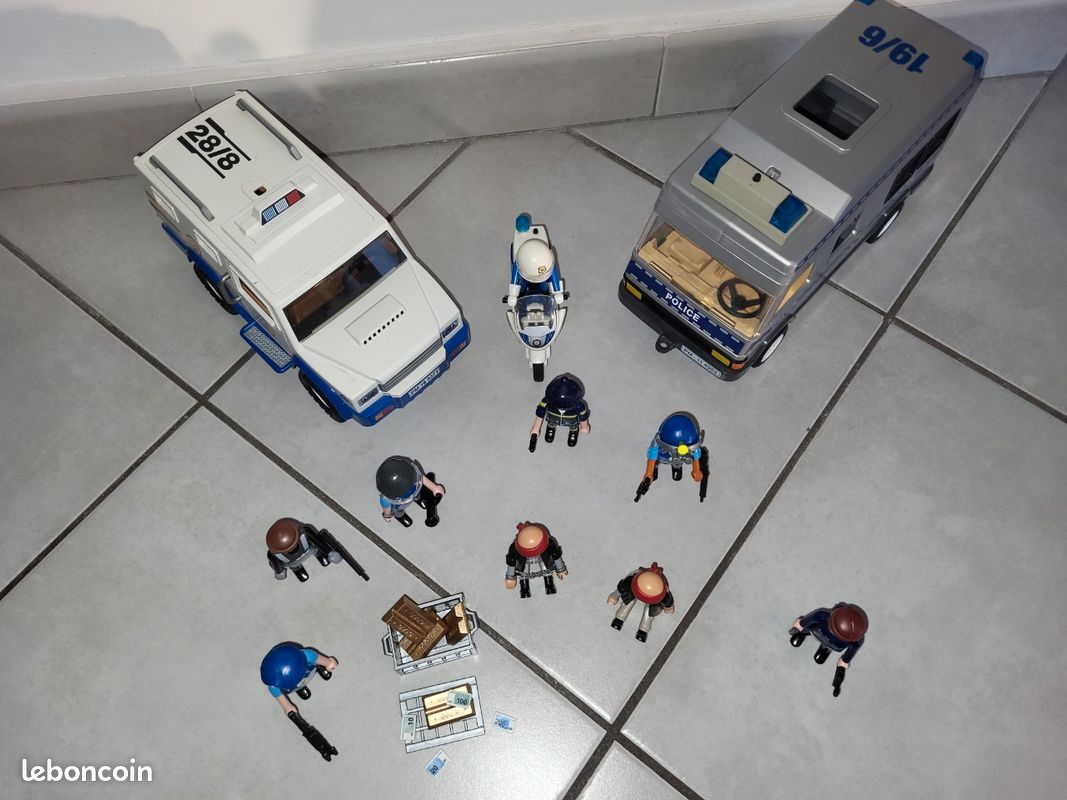 Playmobil : 2 véhicules Police / Forces Spéciales (image 5)