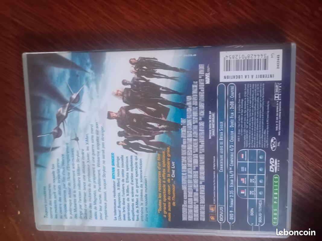 Dvd X-Men2 (image 1)