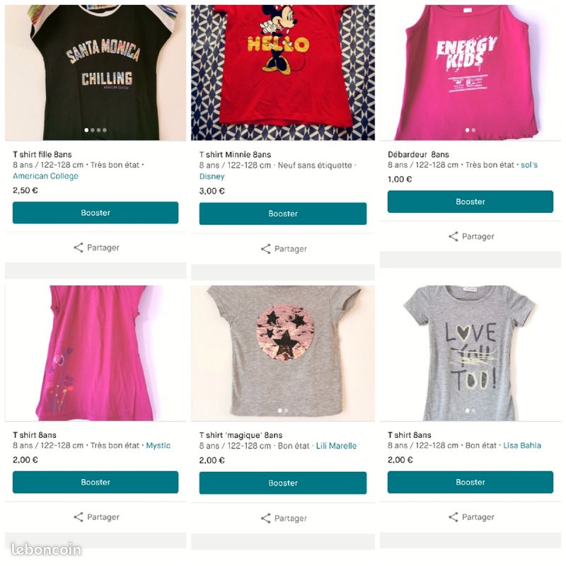 Lot vêtements fille 7-8ans (image 6)