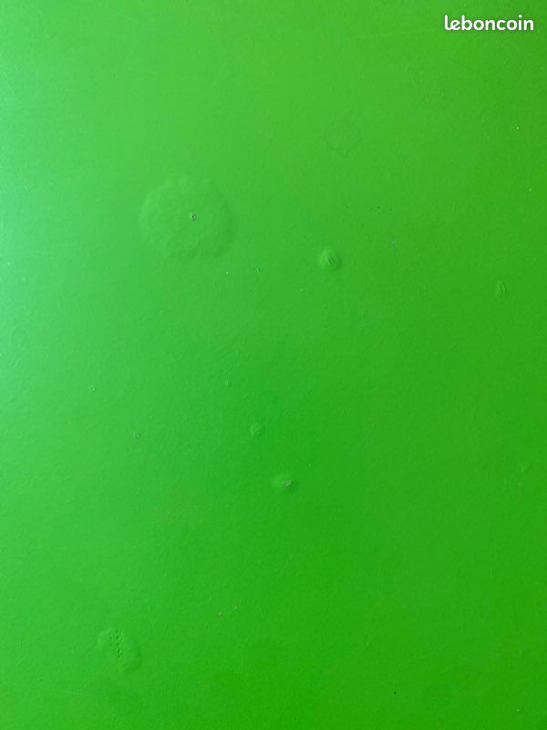 Table basse carrée verte (image 3)