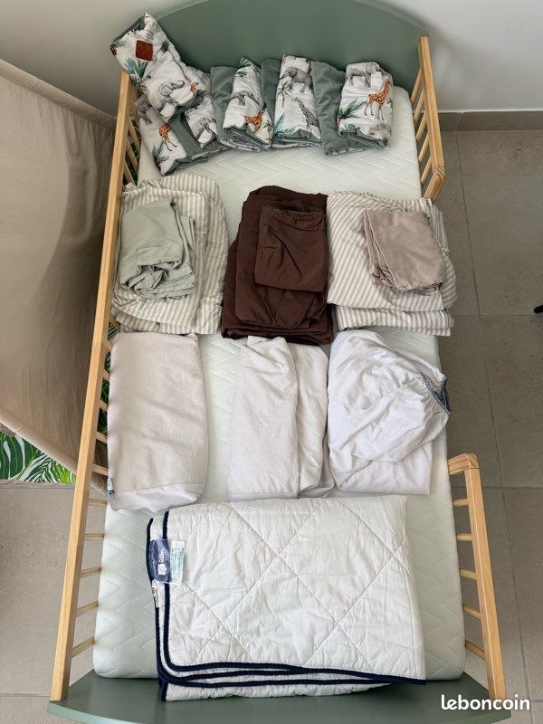 lit enfant vertbaudet drap housse 70x140