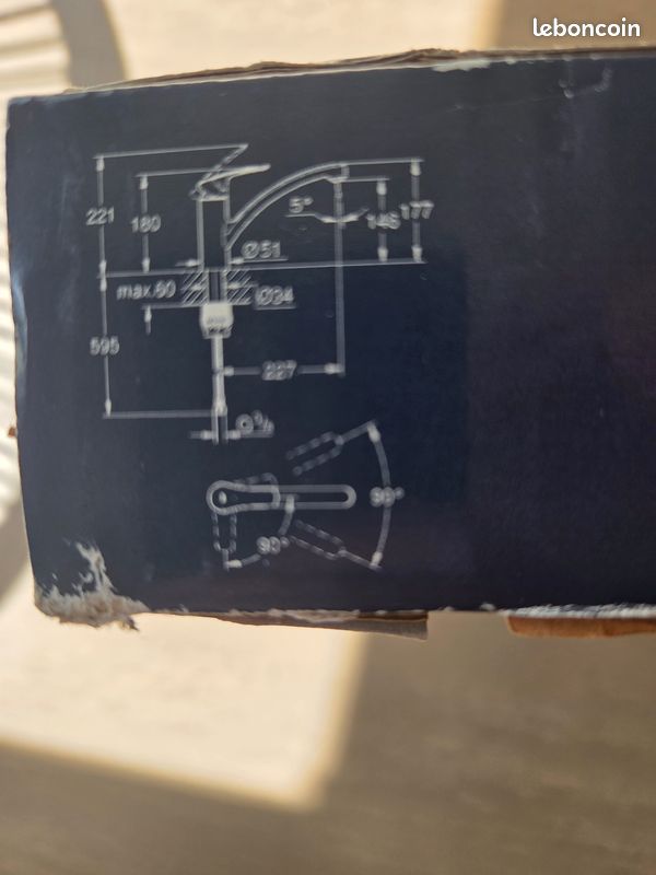 Mitigeur GROHE Chromé neuf (image 5)