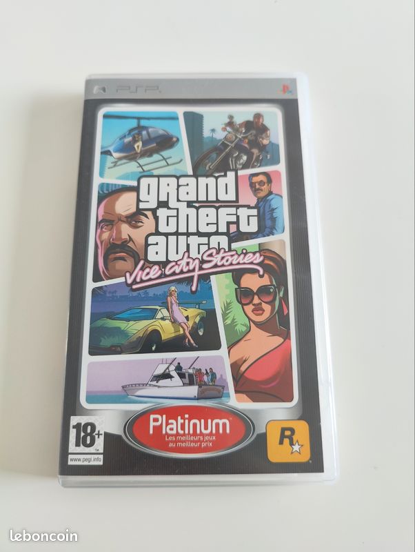 Jeu PC Grand Theft Auto Vice City - Version D'occasion En Bon état, Boîte Incluse