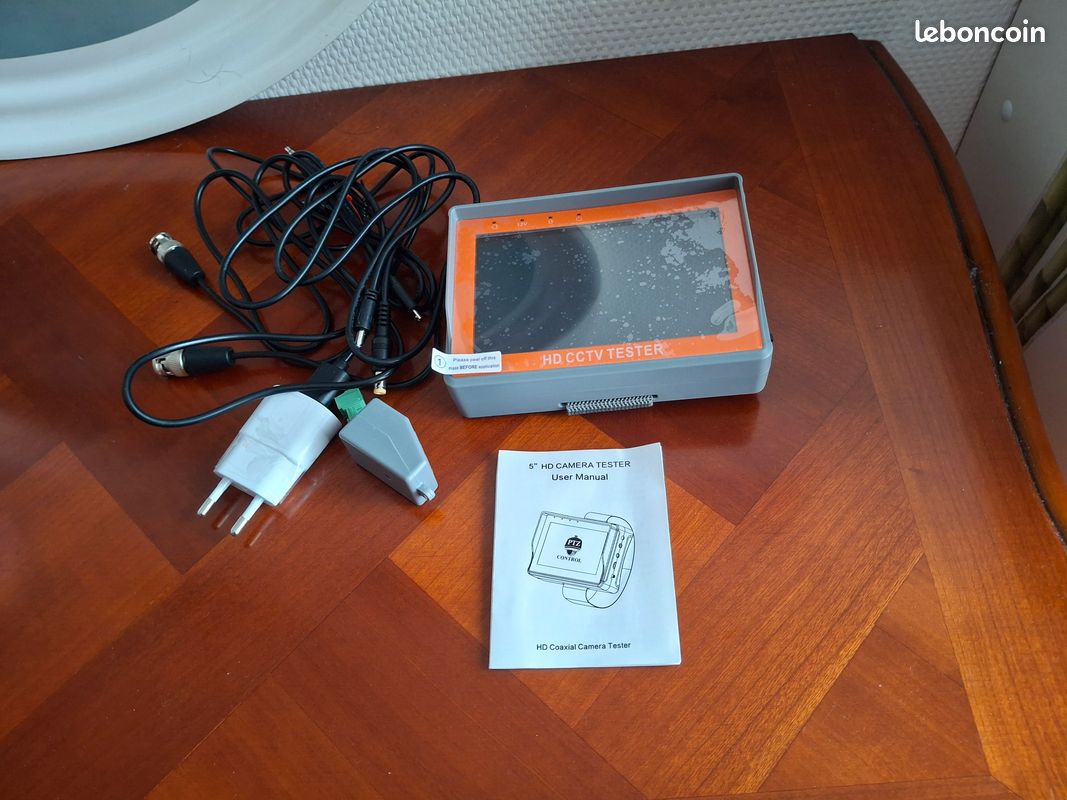 Testeur professionnel 8MP AHD TVI CVI Control PTZ (image 3)