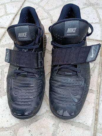 Chaussures d'haltérophilie Nike Romaleos 3 d'occasion