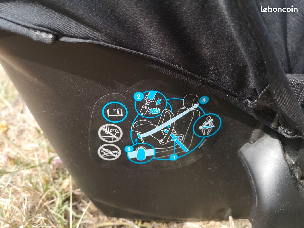 Pack poussette complet tout terrain 3 en 1 bébé confort high trek (image 10)