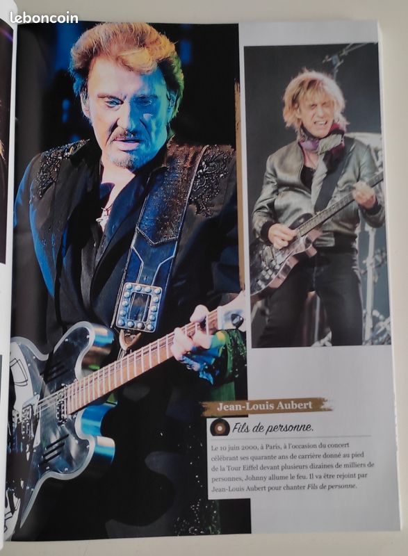 Livre collector Johnny Hallyday collection Icône (image 10)