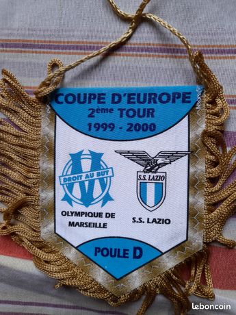 Fanion OM Marseille Vs Chelsea – Coupe D'Europe 1999-2000 – Ancien