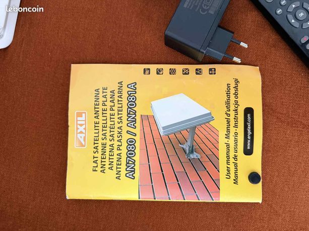 Antenne plate tnt2 hdtv (active ou passive) q-sonic Antenne plate tnt2 hdtv (active ou passive) q-sonic