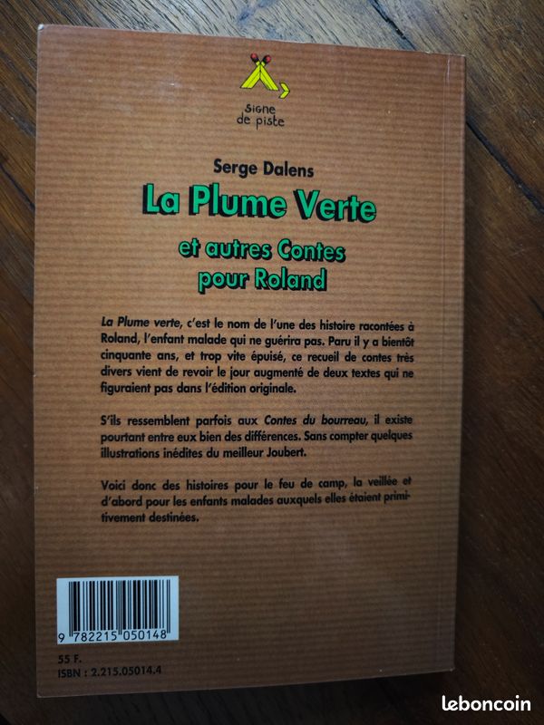 Rare: La Plume Verte et autres contes pour Roland de Serge Dalens illustrations de P.Joubert (image 5)