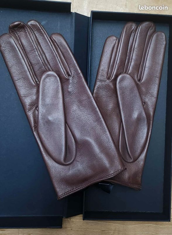 Gants D'Hiver En Cuir Véritable Pour Femme – Peau De Mouton Doublée Cachemire, Chaleur & Élégance