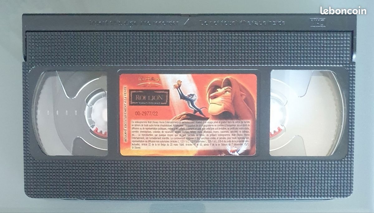 Divers Cassettes VHS Disney, Vintage, À l'unité au Choix (image 17)