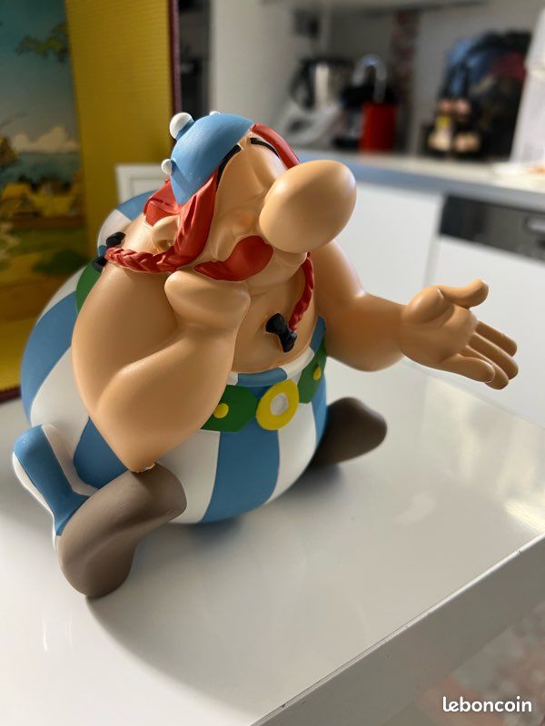 Sculpture Obélix Signée Leblon Delienne & Uderzo - Retour De
