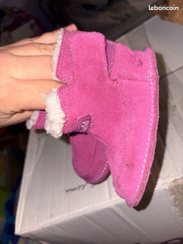 Chaussures/ bottines Timberland rose fushia (image 2)