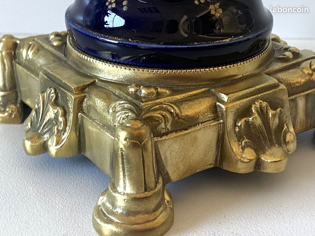 Lampe à Huile De Sûreté Ancienne F. Besnard Paris - Métal - Breveté - Patine D'époque