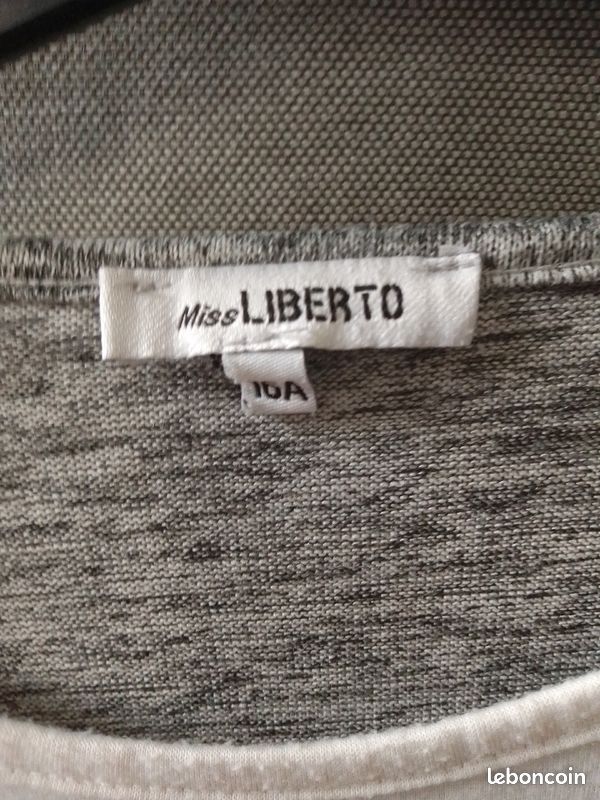 Lot de 2 t-shirt à manche longue avec inscription (image 1)