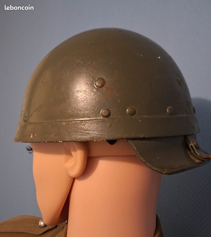 Rare casque conducteur de char (image 3)