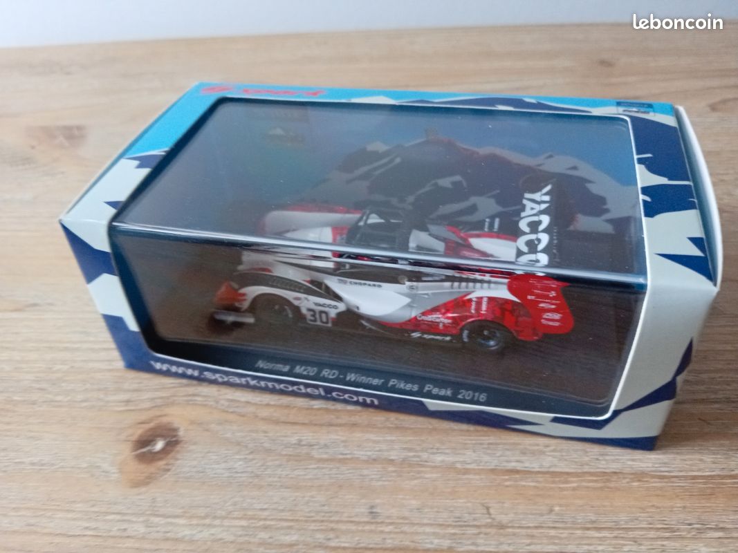 Miniature Spark 1/43 - Citroën Norma M20 RD Pikes Peak 2016 - Modèle Réduit En Boîte (occasion)
