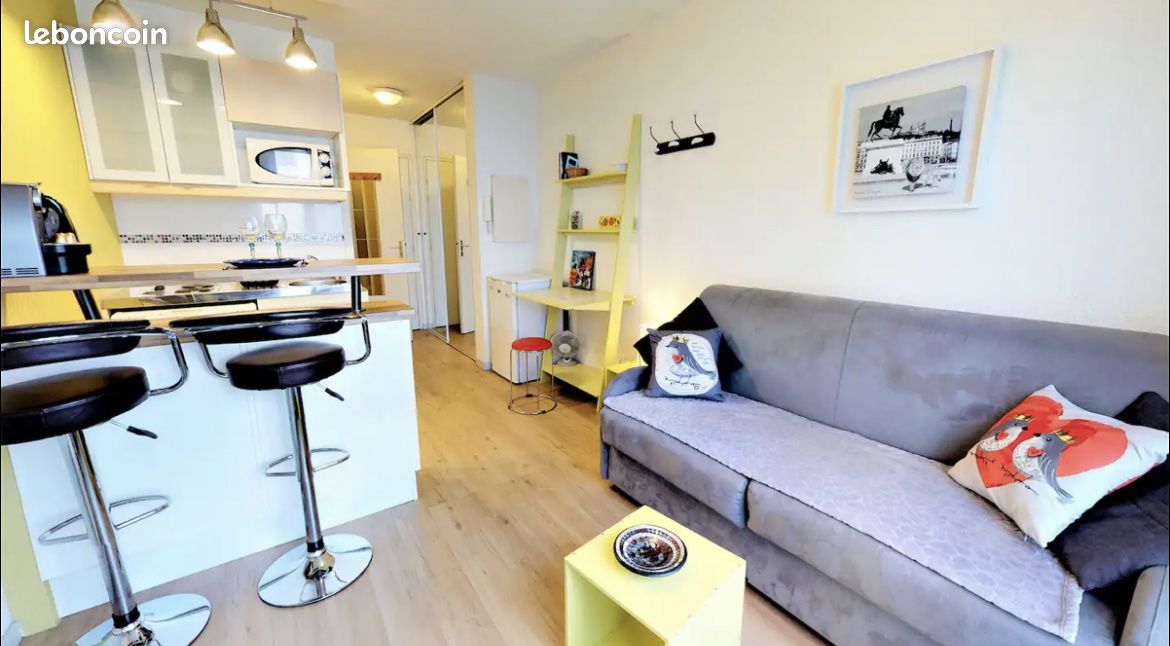 Appartement 1 pièce 20 m² · à Lyon · 20 m² · 1 100 €