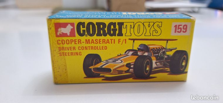 La Formule 1 Maserati Cooper en miniature de Corgi Toys au 1/43e