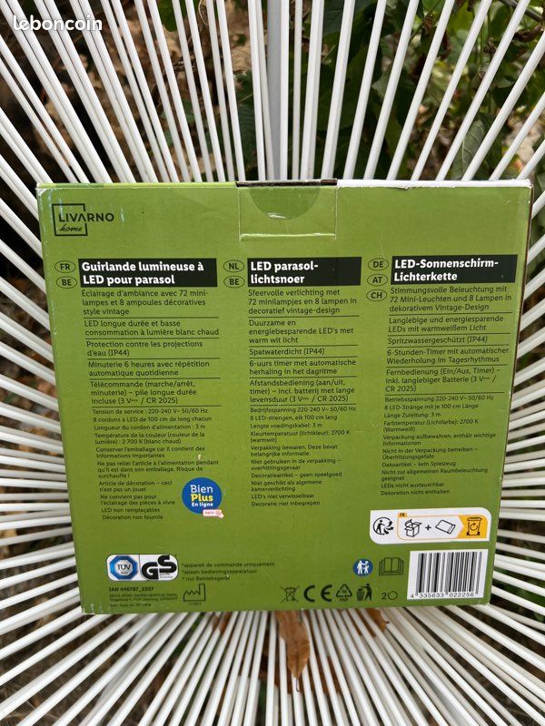 Guirlande pour parasol (image 2)
