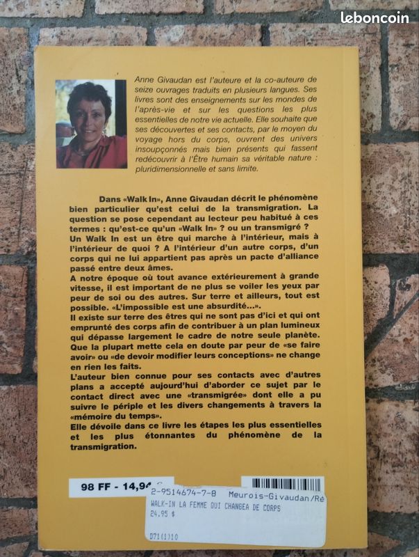 Walk-In - La femme qui changea de corps - Anne Givaudan (image 2)