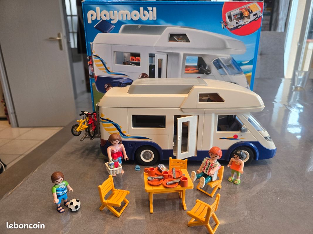 Playmobil - Parabole Pliable Réf 4859 - Véhicule De Voiture - Occasion