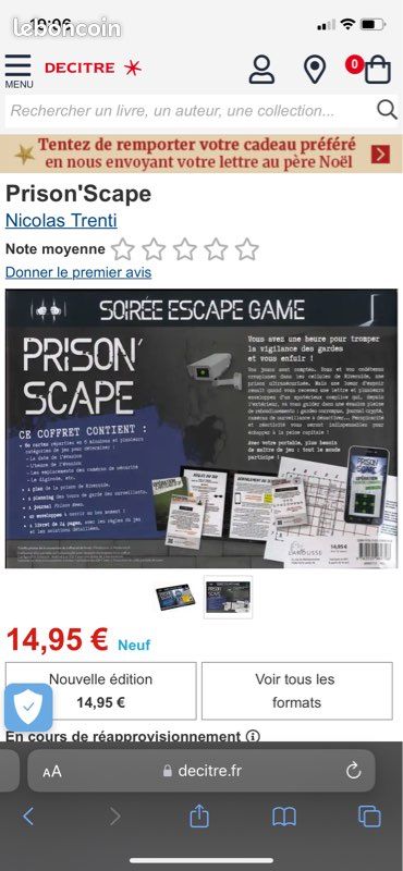 Jeu Escape Game Prison Scape (image 2)