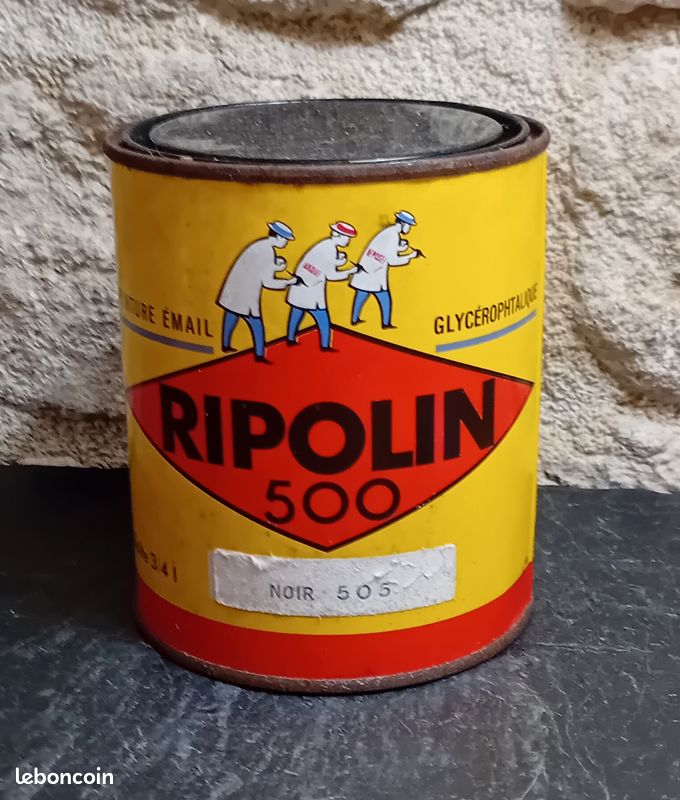Ancien pot de peinture ture RIPOLIN (image 1)