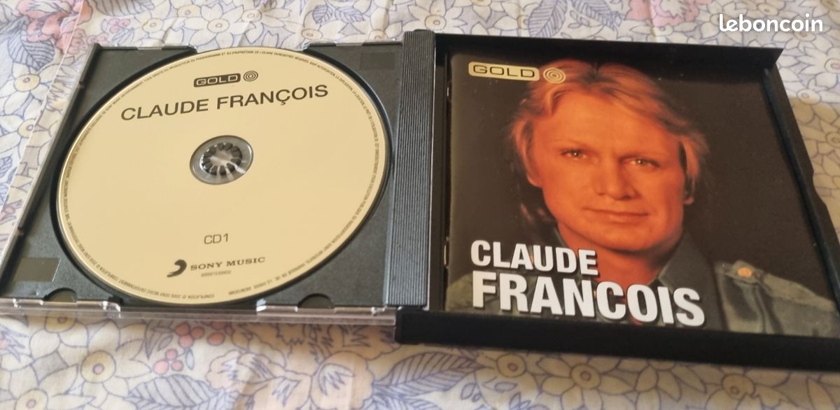 CD Claude FRANCOIS - boitier 3 CD (image 2)