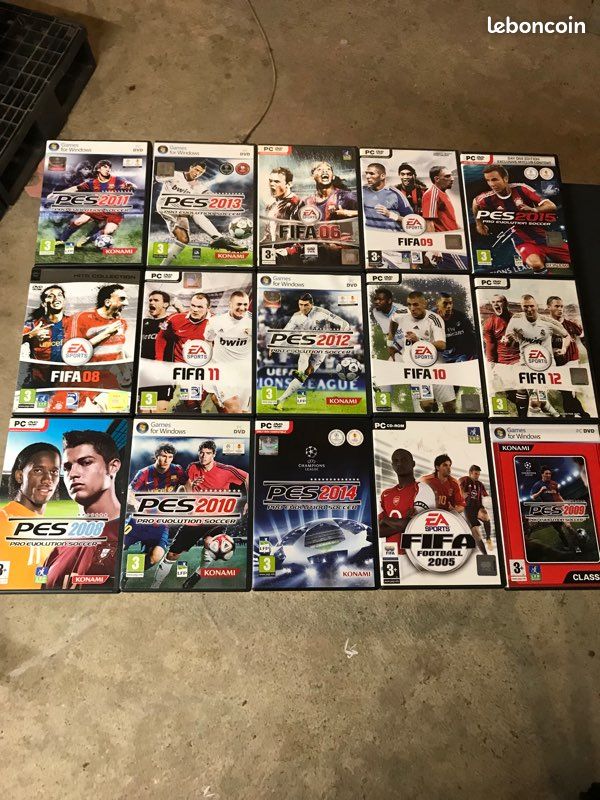 15 Jeux PC FIFA et PES (image 1)