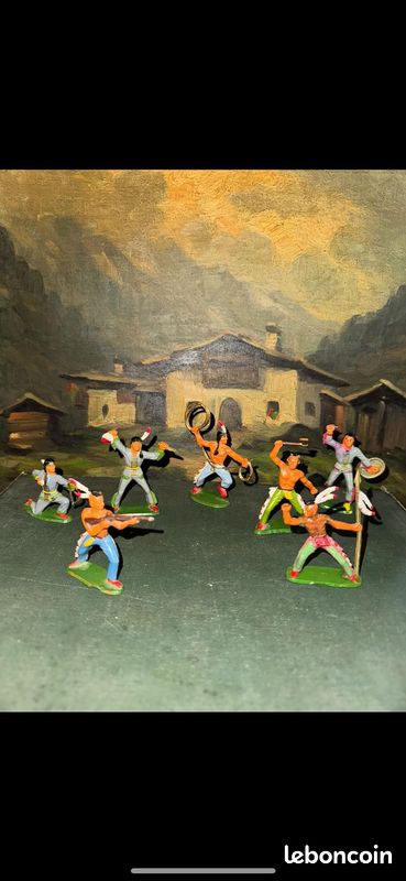 Figurine Indienne ,Western et animaux de ferme (image 4)