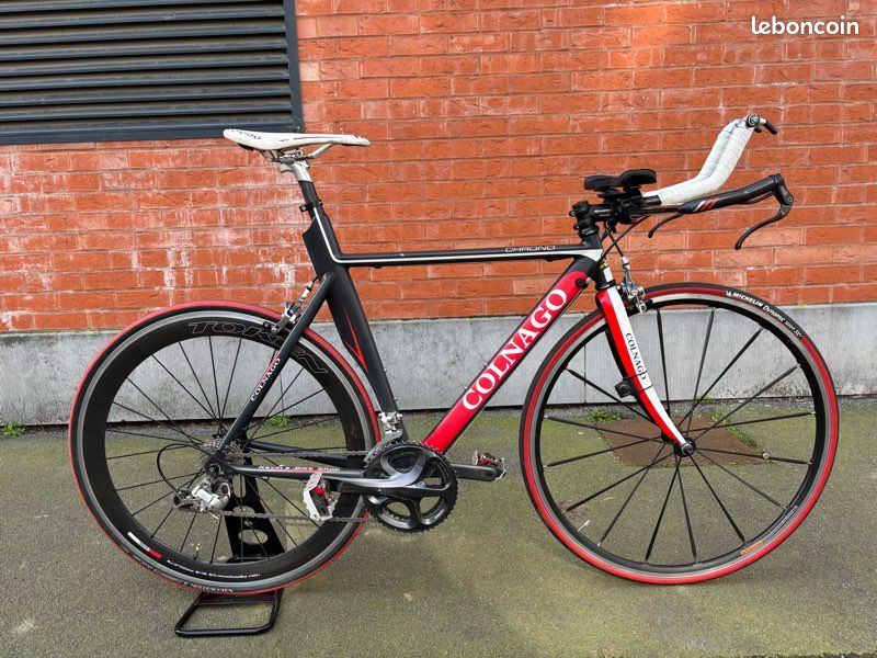 Moyeu Avant OFMEGA 36H 100mm - Quick Release - Alu - Pour Colnago - Occasion