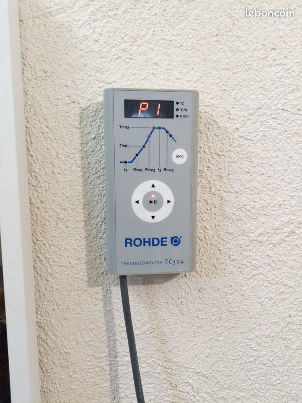 Four ceramique rohde te 80 s / 1320 °c - 230v (image 1)