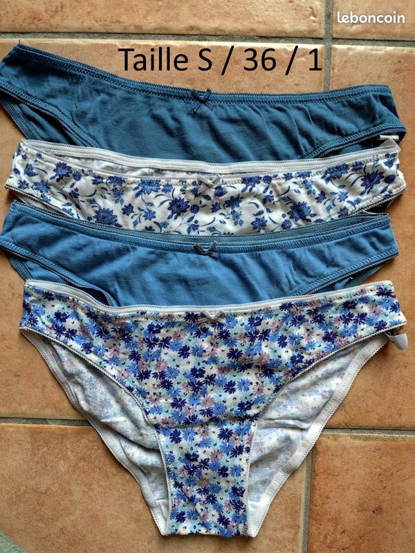 Sous Vêtement Lot De Culotte Etam Lot De Culottes Tangas Unies Et