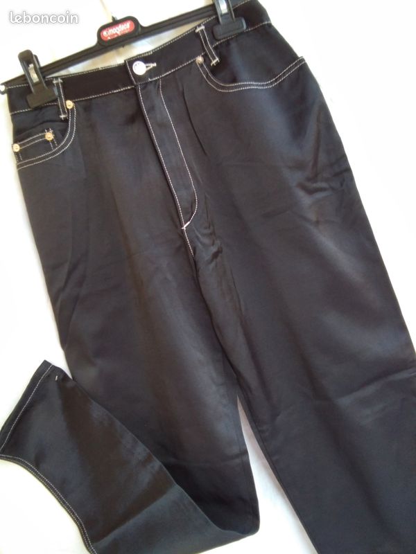 Pantalon jean noir 36 /A propos /NEUF (image 4)