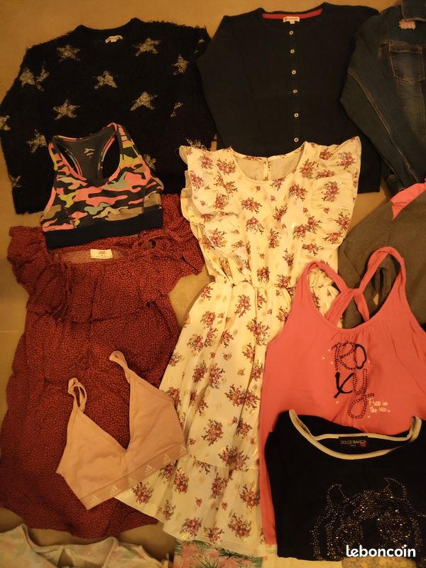 Gros lot de vêtements fille 10-12 ans (image 14)