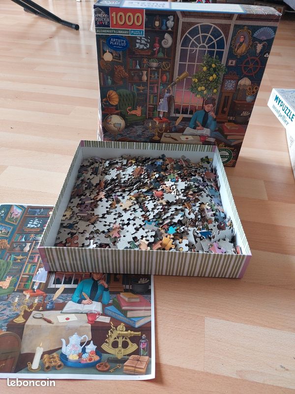 Puzzle Eeboo Alchemist's library" (image 2)