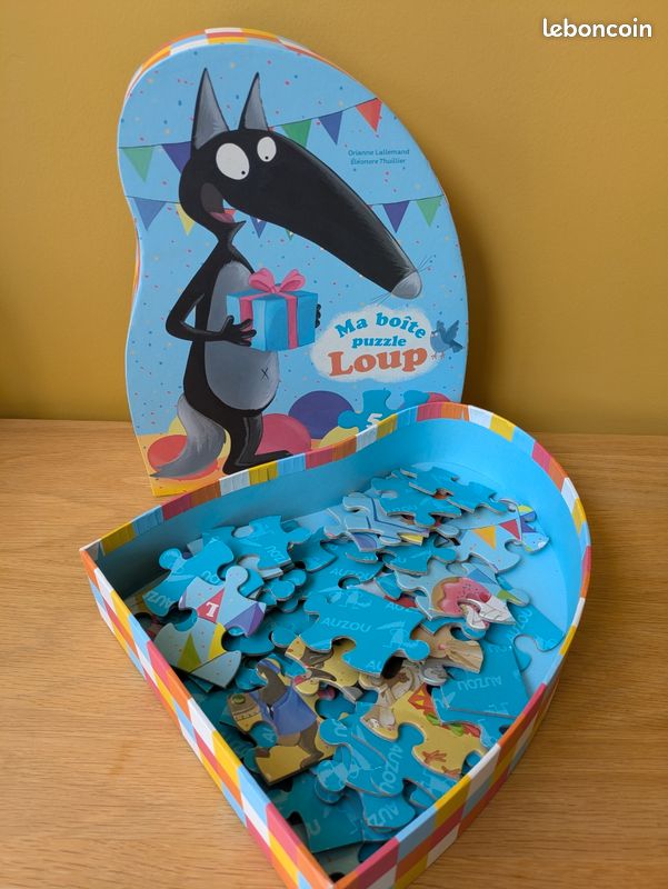 Beau puzzle Auzou Le Loup (image 3)