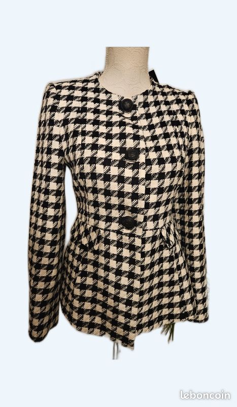 Veste pied de poule (image 1)