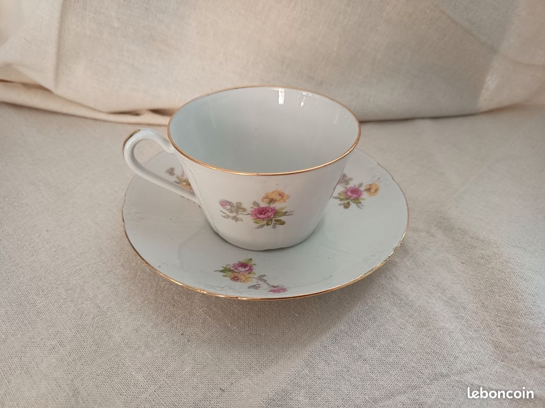 Service complet café porcelaine Bernardaud (image 7)