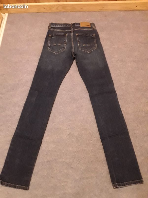 Lot 2 jeans Zara et Bizbee (image 4)
