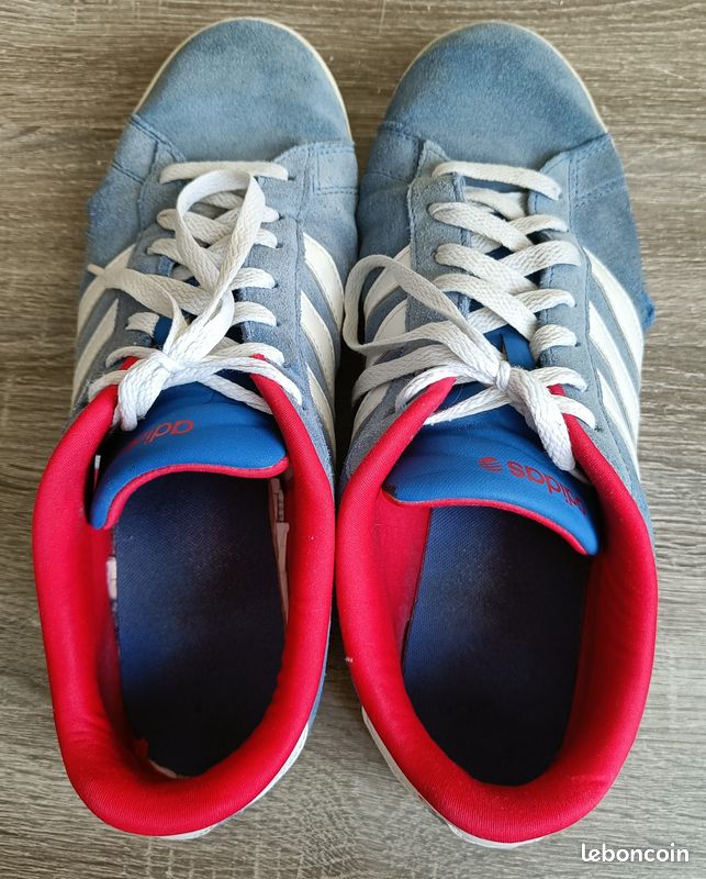 Shoes Sneakers Adidas Neo Red Trainers Adidas NEO Courtset W