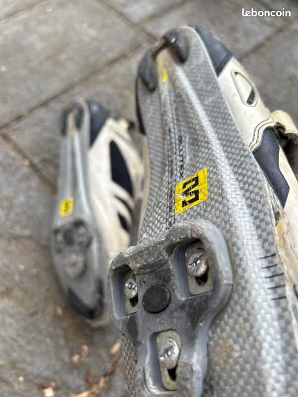Chaussures triathlon MAVIC Carbon ergo strap T46 (image 3)