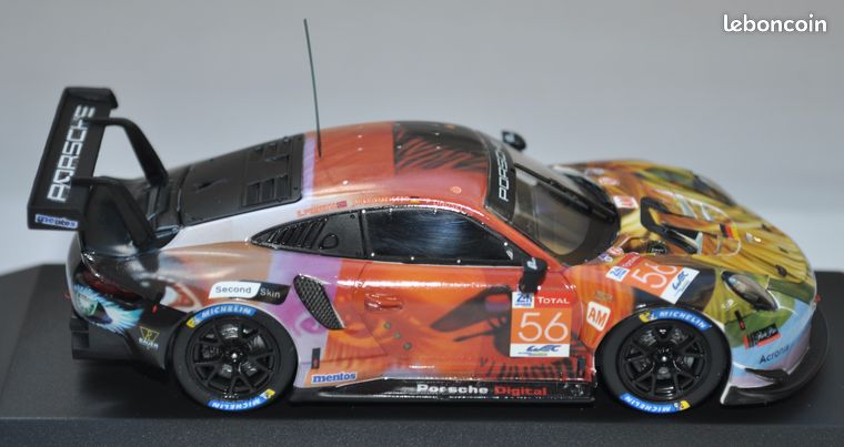 Porsche 911 GT3-R #77 - 24 Heures Du Mans 2000 - Minichamps 1/43 - Neuve