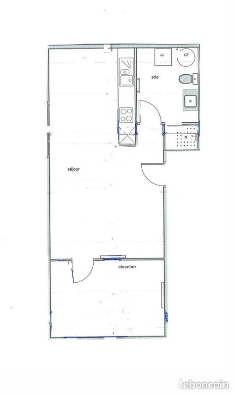 Parking 2 pièces 41 m² · à Saint-Nizier-le-Désert · 41 m² · 658 €/mois