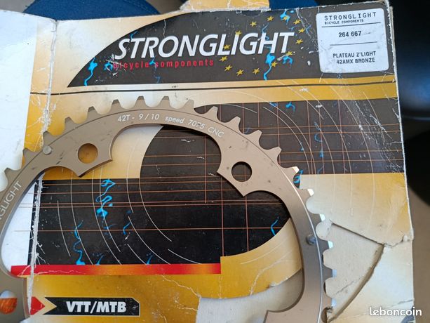 stronglight plateau exterieur 48 dents BCD 130 vélo pour pedalier