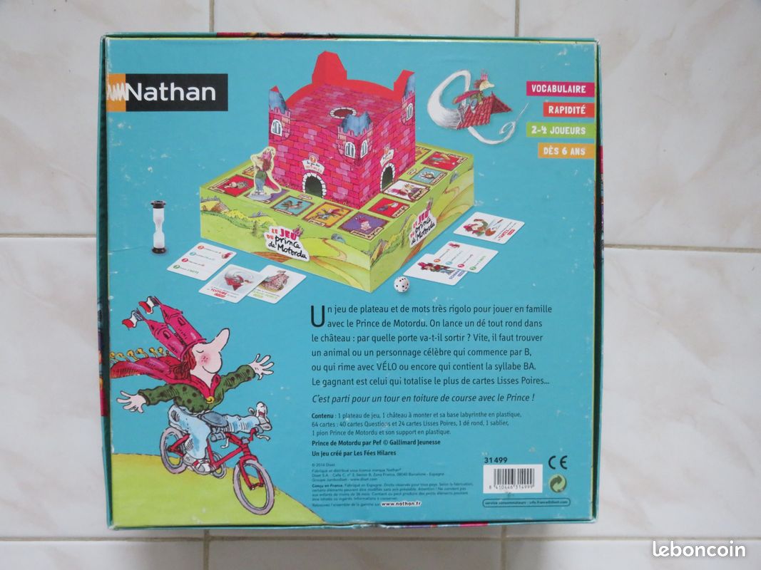 Le jeu du Prince de Motordu Nathan Jeux (image 3)