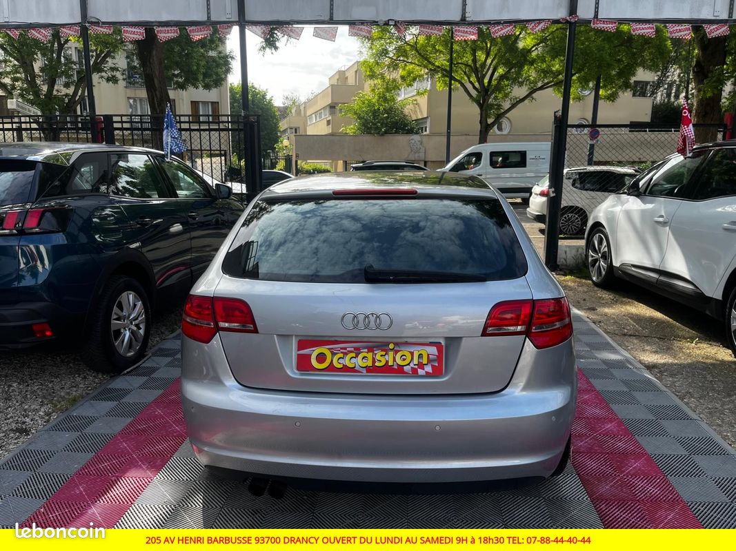 AUDI A3 SPORTBACK 2.0 TFSI 200 Quattro Ambition S tronic BOITE AUTOMATIQUE (image 6)