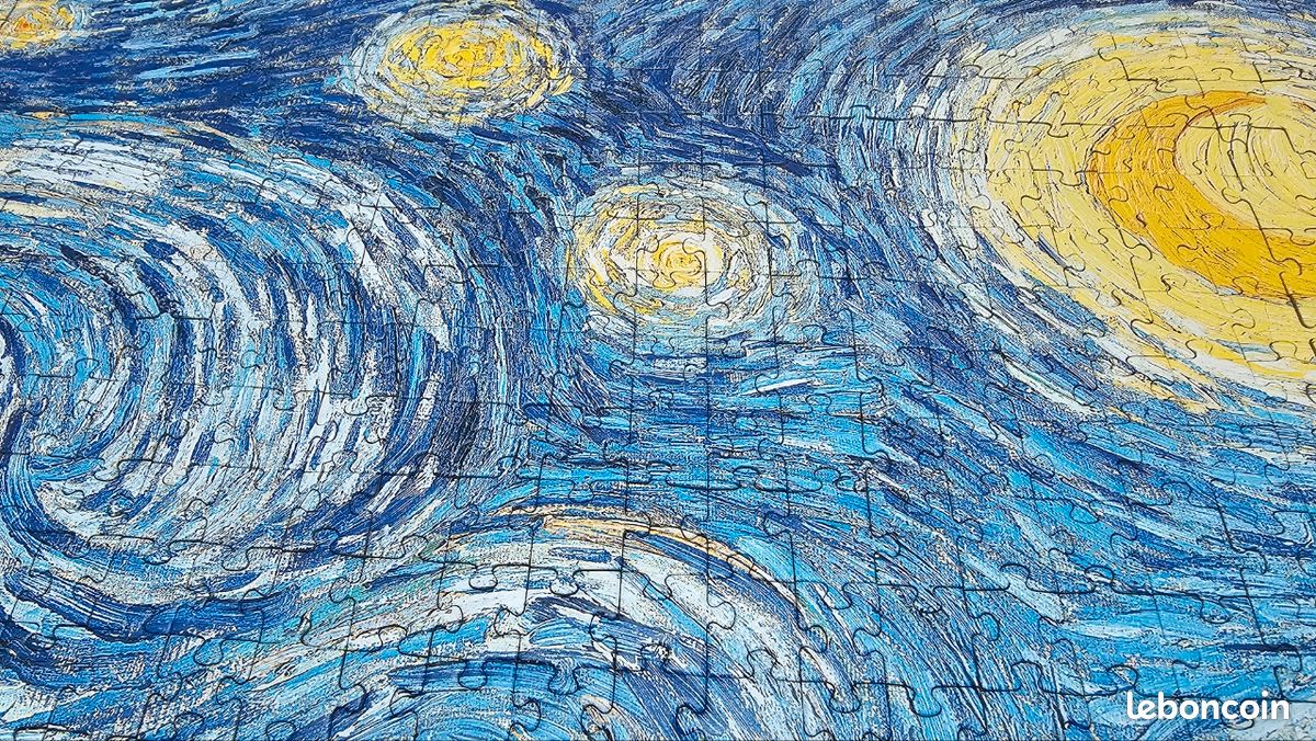 Puzzle Van Gogh Vincent La nuit étoilée - 1000 pièces - Boite Puzzle Van Gogh Vincent La nuit étoilée - 1000 pièces - Boite